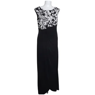 Cocktail dress (Black, Silver) from Connected Apparel Elastane, Polyester