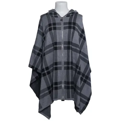 Poncho (Gray, Black) from Sweet Lady Polyamide, Polyester, Viscose, Wool