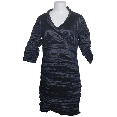 Cocktailjurk (Blauw) van MarieNoir Elastaan, Metallvezel, Polyamide, Polyester