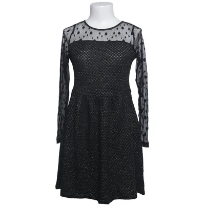 Dress (Black, Gold) from Zeva Cotton, Polyester