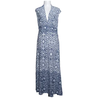 Maxi dress (Blue, White) from Best Connections Elastane, Viscose