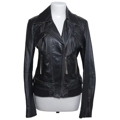 Biker jacket (Black) from Vero Moda Jeans Leather, Polyester