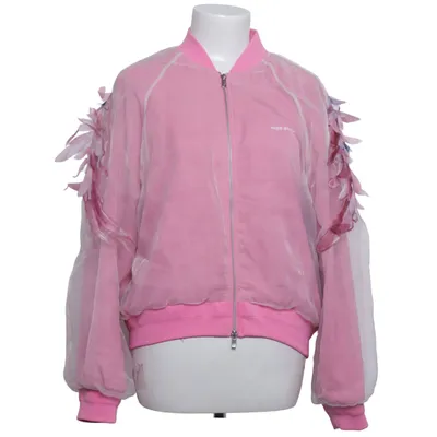 Bomber jacket (Pink) from Miss Sixty Elastane, Polyester