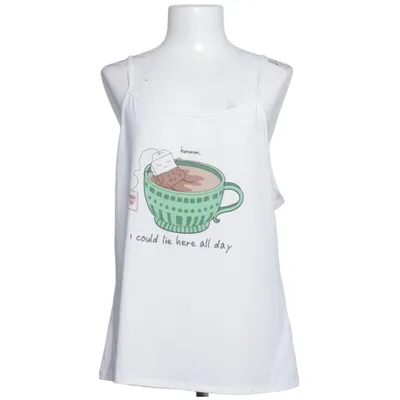 Tanktop  (Hvid) fra Mister Lady Elastan, Polyester