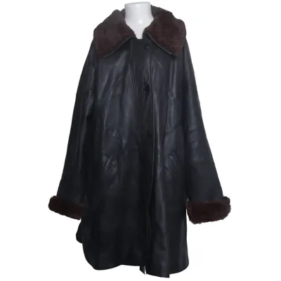 Shearling jacket (Black, Brown) from Meyer Leather, Viscose