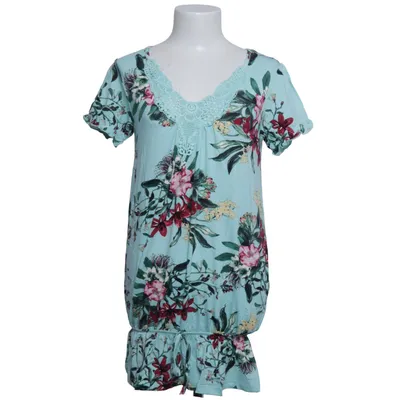 Dress (Green, Multicolored) from Cheer Cotton, Elastane, Viscose