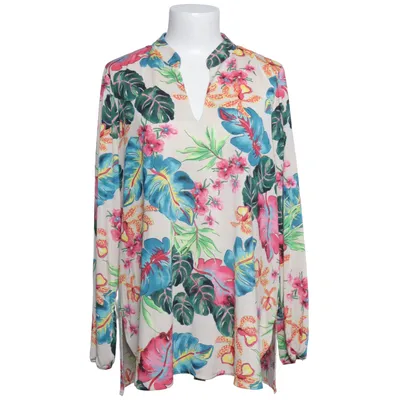 Bluse (Beige, Mehrfarbig) von Monaco Blue Elasthan, Polyester