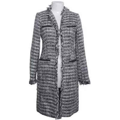 Manteau (Noir, Blanc) de Heine Polyester