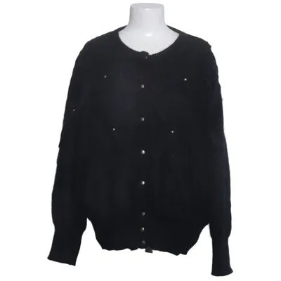 Cardigan (Noir) de Bode Mohair, Nylon, Laine