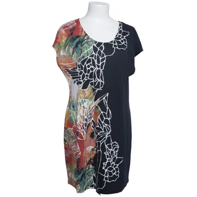 Dress (Black, Multicolored) from Klaus Modelle Cotton, Modal