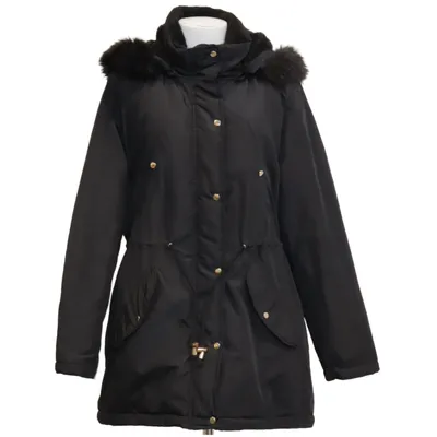 Winterjas (Zwart) van Colloseum Polyester