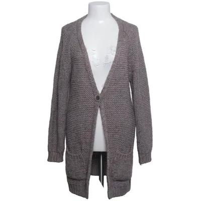 Cardigan (Brown) from Perla Nera Acrylic, Alpaca wool, Viscose
