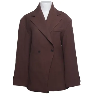 Blazer (Bruin) van Source Unknown Elastaan, Polyester, Viscose