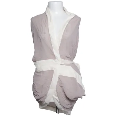 Slå om-cardigan (Beige, Grå) fra Gold Hawk Silke