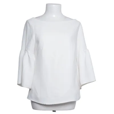 Bluse (Hvid) fra Mint Velvet Elastan, Polyester