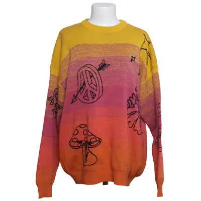 Strickpullover (Gelb, Pink, Orange, Mehrfarbig) von Urban Outfitters Acryl