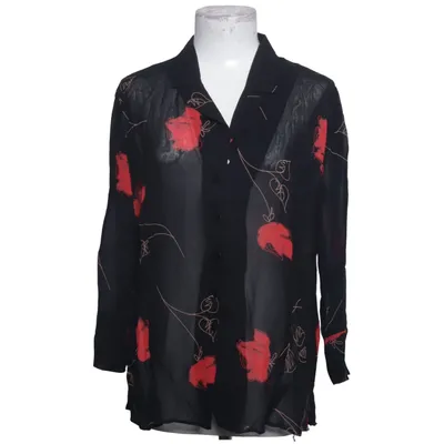 Blouse (Black, Red) from Schmeinck Viscose