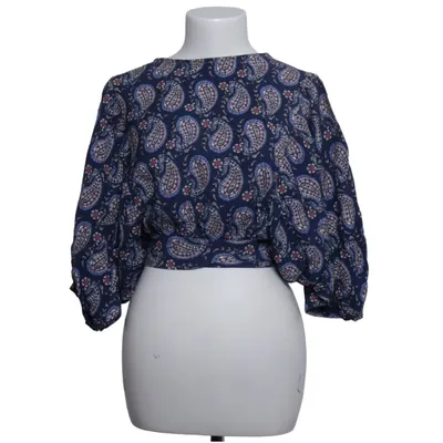 Crop top (Blue, Multicolored) from Sens Uniq