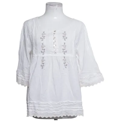 Bluse (Weiß) von Flash Baumwolle