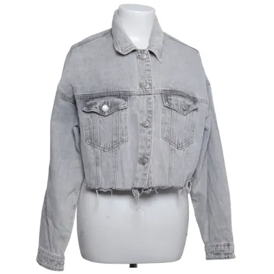 Jeansjacka (Grå) från R.Display Bomull, Polyester, Viskos