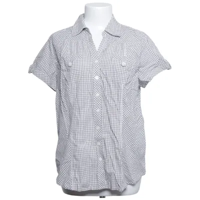 Short sleeve shirt (Gray, White) from Gina Benotti