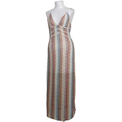 Maxi jurk (Blauw, Geel, Rood) Elastaan, Polyester