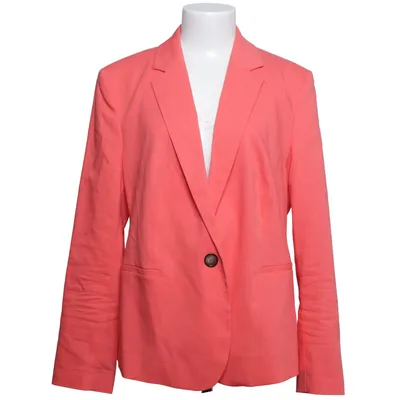 Blazer (Orange) fra Christian Berg Bomuld, Elastan, Linned, Polyester, Viscose