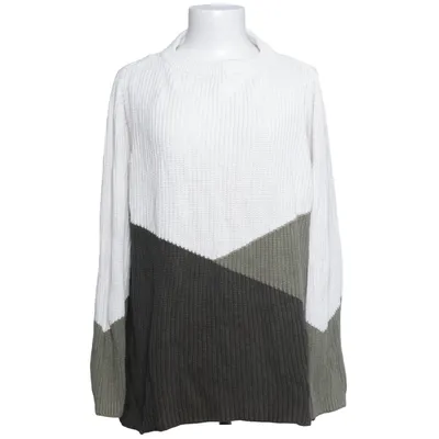 Sweater (White, Green) from Pure by Ulla Popken