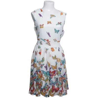 Robe (Blanc, Multicolore) de Shikha London Polyester