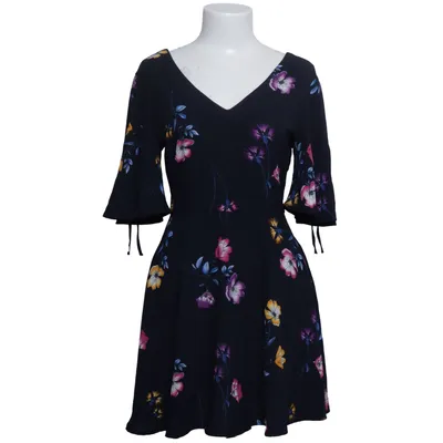 Dress (Black, Multicolored) from Mango Casual Polyester