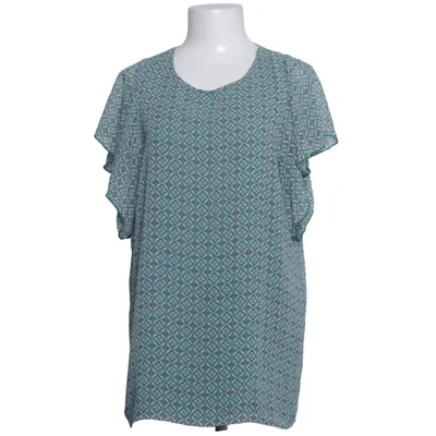 Top (Green, White, Blue) from Sandrine Polyester