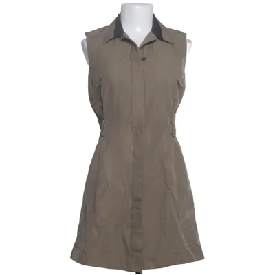 Gilet d'extérieur (Beige) de Victoria Beckham Coton, Cuir, Polyester, Soie