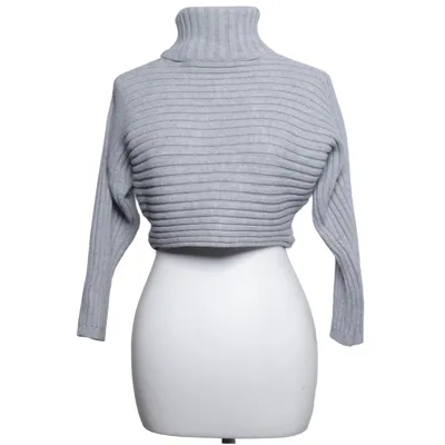 Pul à col roulé (Gris) de Hollys Acrylique, Polyamide, Polyester, Viscose