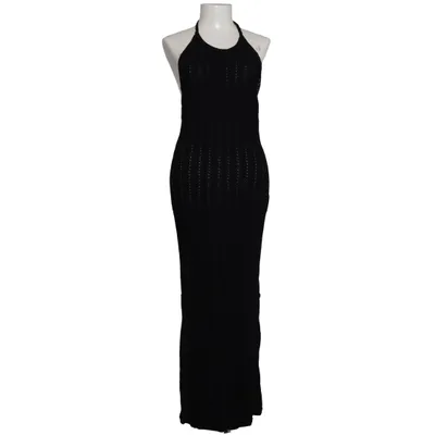 Robe dos-nu (Noir) de Ganni Polyamide, Viscose