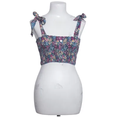 Crop top (Blue, Multicolored) from Tree of Life