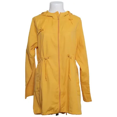Regnfrakke (Gul) fra Colloseum Polyester