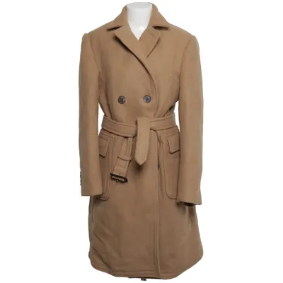Manteau (Beige) de Farrell Coton, Polyester, Laine