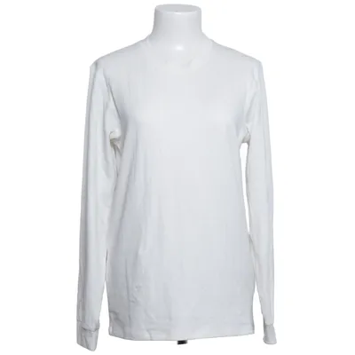 Langærmet t-shirt (Heattech Cotton) fra Uniqlo Akryl, Bomuld, Elastan