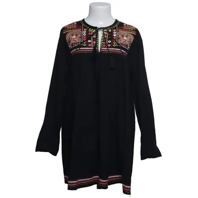 Blouse (Noir, Multicolore) de MissKoo Élasthane, Polyester