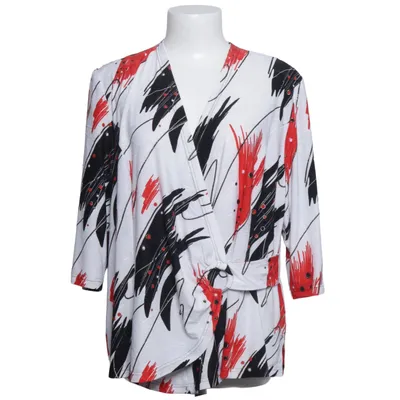 Slå-om top (Hvid, Rød, Sort) fra Hermann Lange Elastan, Polyester