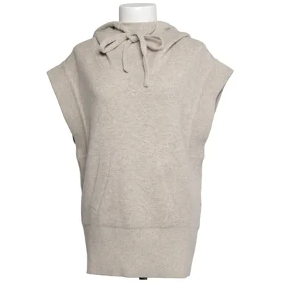 Kortärmad huvtröja (Beige) från Isabel Marant Étoile Elastan, Merinoull, Polyamid, Viskos