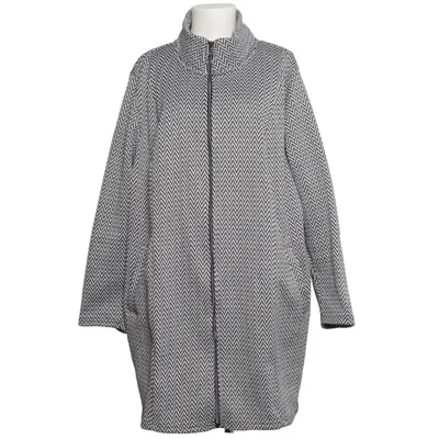 Vinterkappa (Svart, Vit) från Ulla Popken Återvunnen polyester