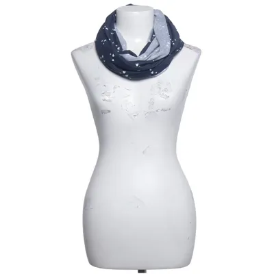Infinity scarf (Blå, Hvid) fra Beauty Baby Bomuld