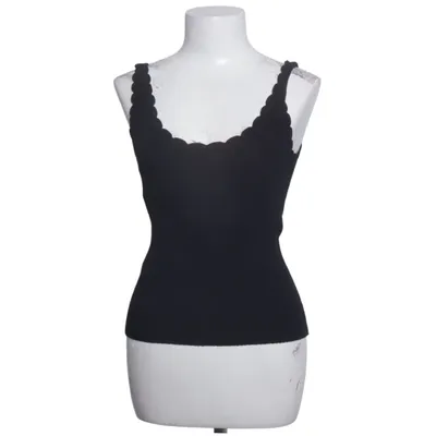 Tank Top (Black) from Mango Polyamide, Viscose