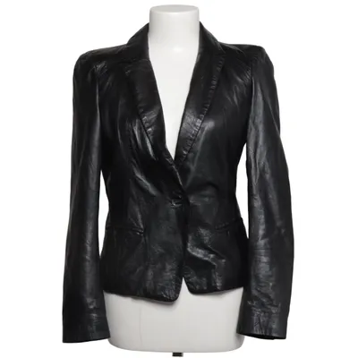 Læderjakke (BLAZER - 501) fra Goosecraft Læder, Polyester