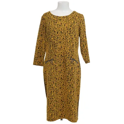 Klänning (Gul, Svart, Flerfärgad) från Angelle Milan Bomull, Elastan, Polyester