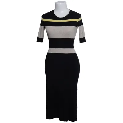 Jurk (Zwart, Beige, Geel) van Caroll Kasjmier, Metallvezel, Polyamide, Polyester, Wol