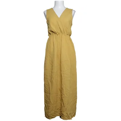 Wrap dress (Yellow) from Jubylee Viscose