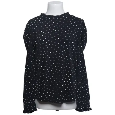 Blouse (Black, White) from Adrianna Papell Elastane, Polyester