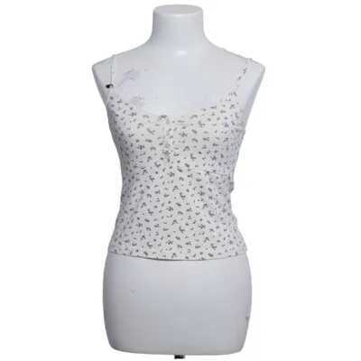 Tank Top (White, Blue) from Brandy Melville